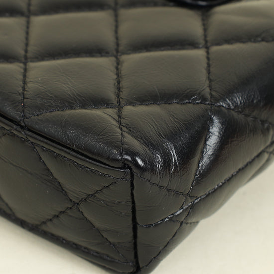 Chanel Black CC Micro Kelly Bag