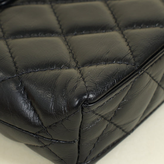 Chanel Black CC Micro Kelly Bag