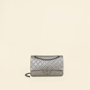 Chanel Gray 2.55 Reissue 227 Flap Bag
