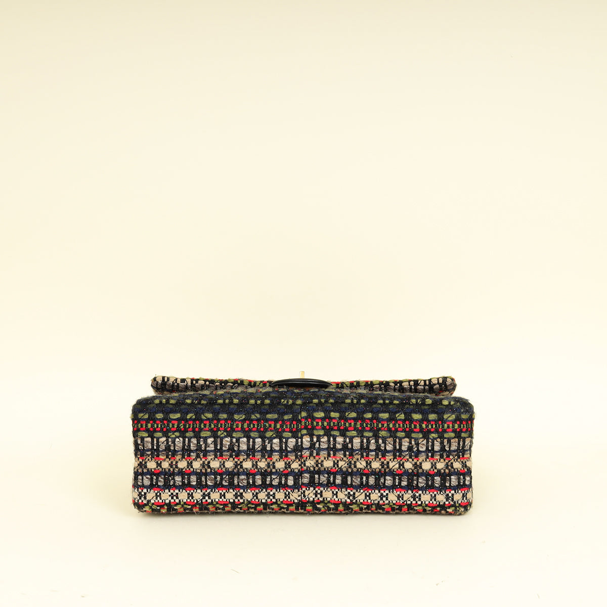 Chanel Multicolor 2.255 Reissue Tweed Double Flap 226 Bag
