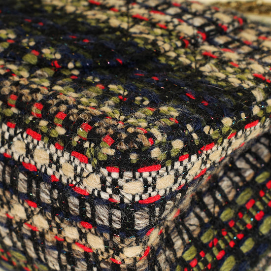 Chanel Multicolor 2.255 Reissue Tweed Double Flap 226 Bag