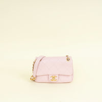 Chanel Lilac CC Mini Chain Flap Bag