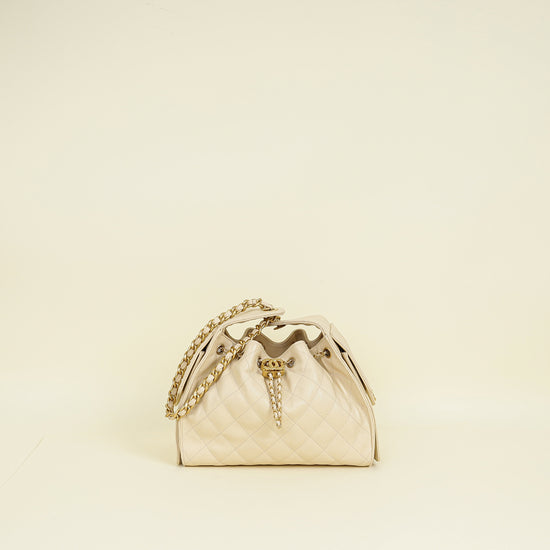 Chanel Light Beige 25 Small Handbag