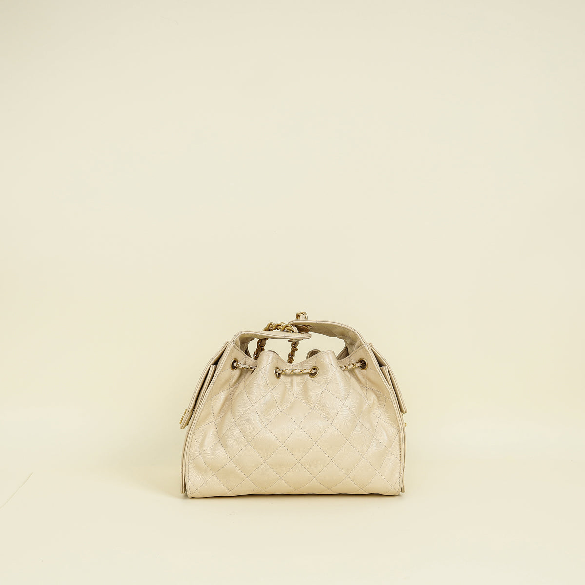 Chanel Light Beige 25 Small Handbag