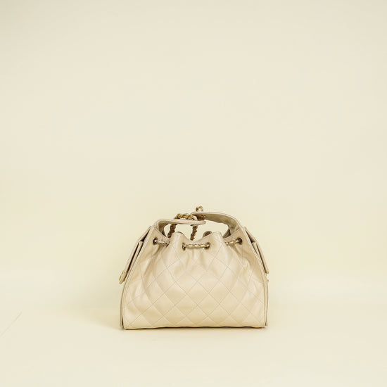 Chanel Light Beige 25 Small Handbag