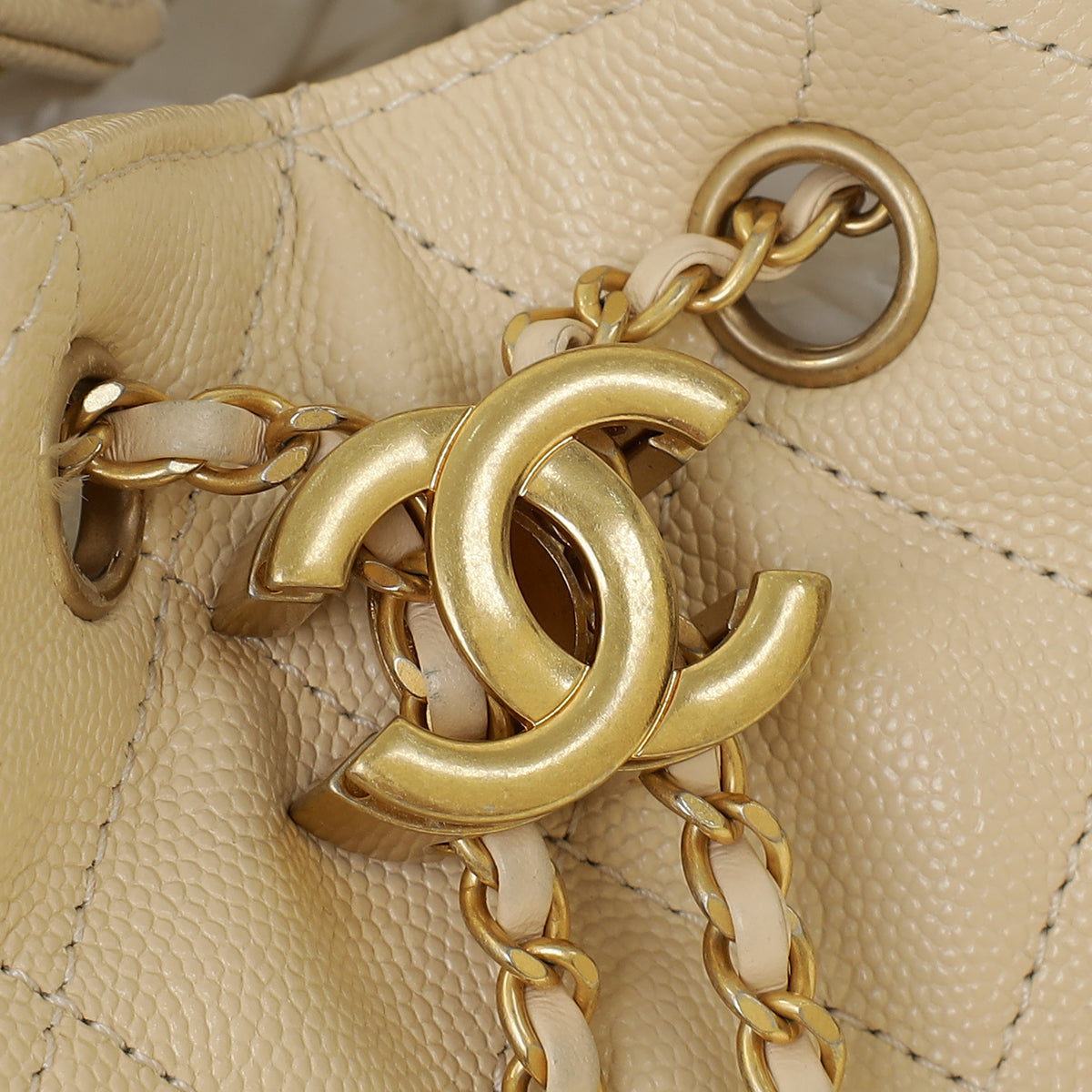 Chanel Light Beige 25 Small Handbag