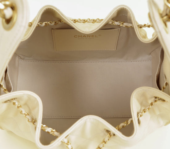 Chanel Light Beige 25 Small Handbag