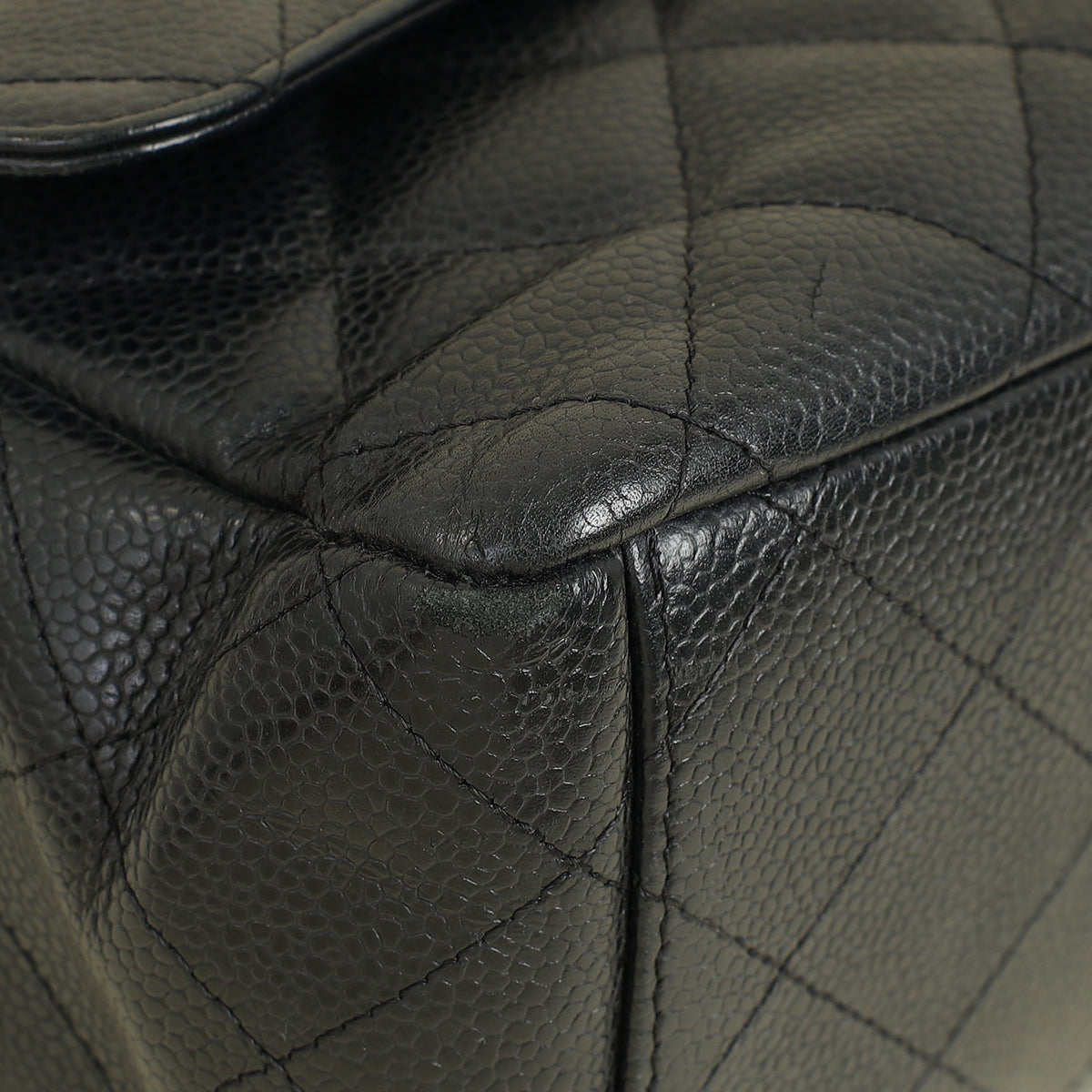 Chanel Black CC Classic Double Flap Maxi Bag