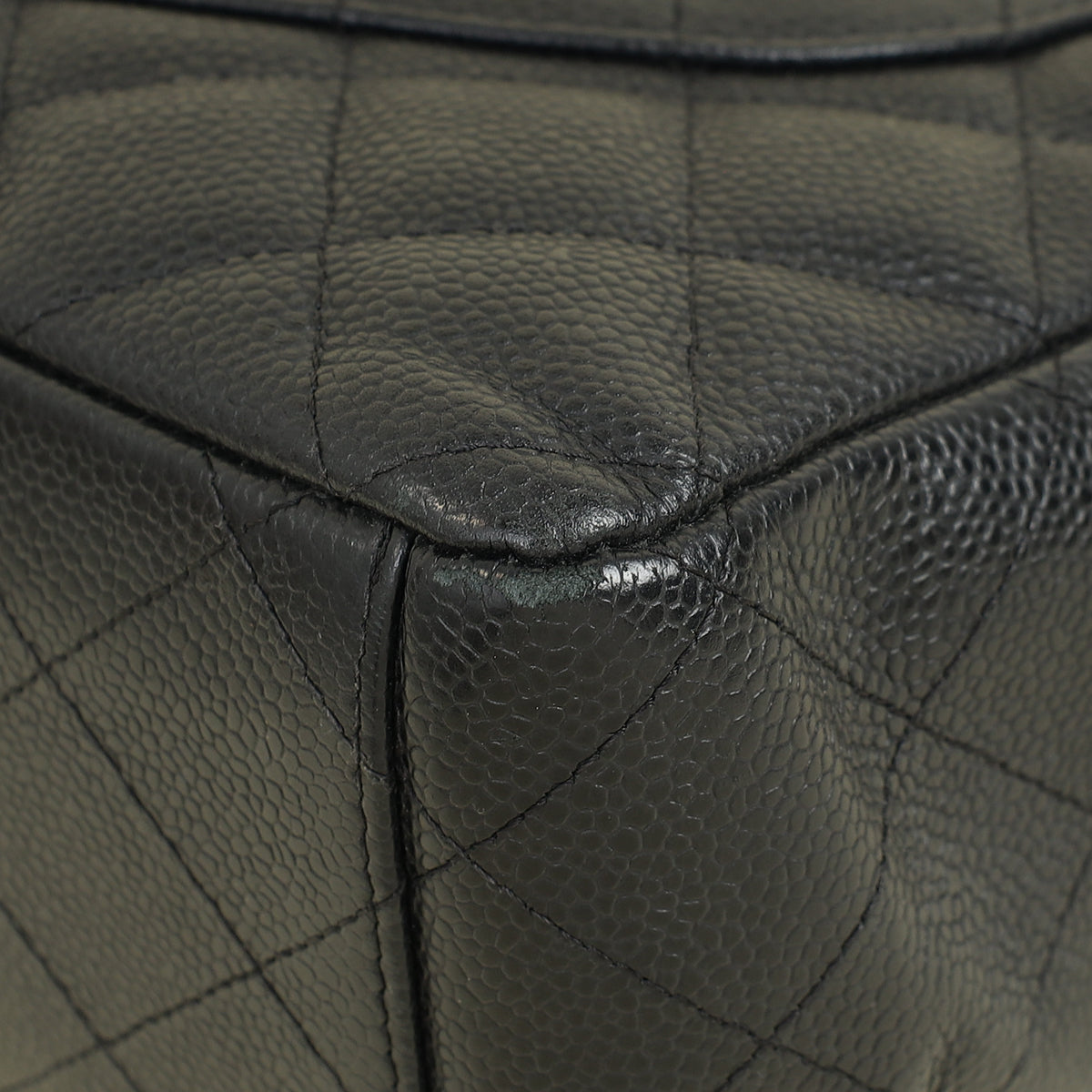 Chanel Black CC Classic Double Flap Maxi Bag