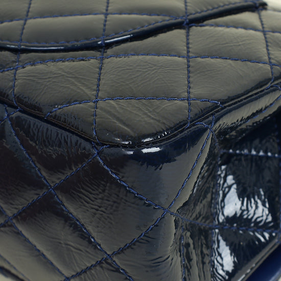 Chanel Navy Blue 2.55 Reissue Double Flap 227 Bag