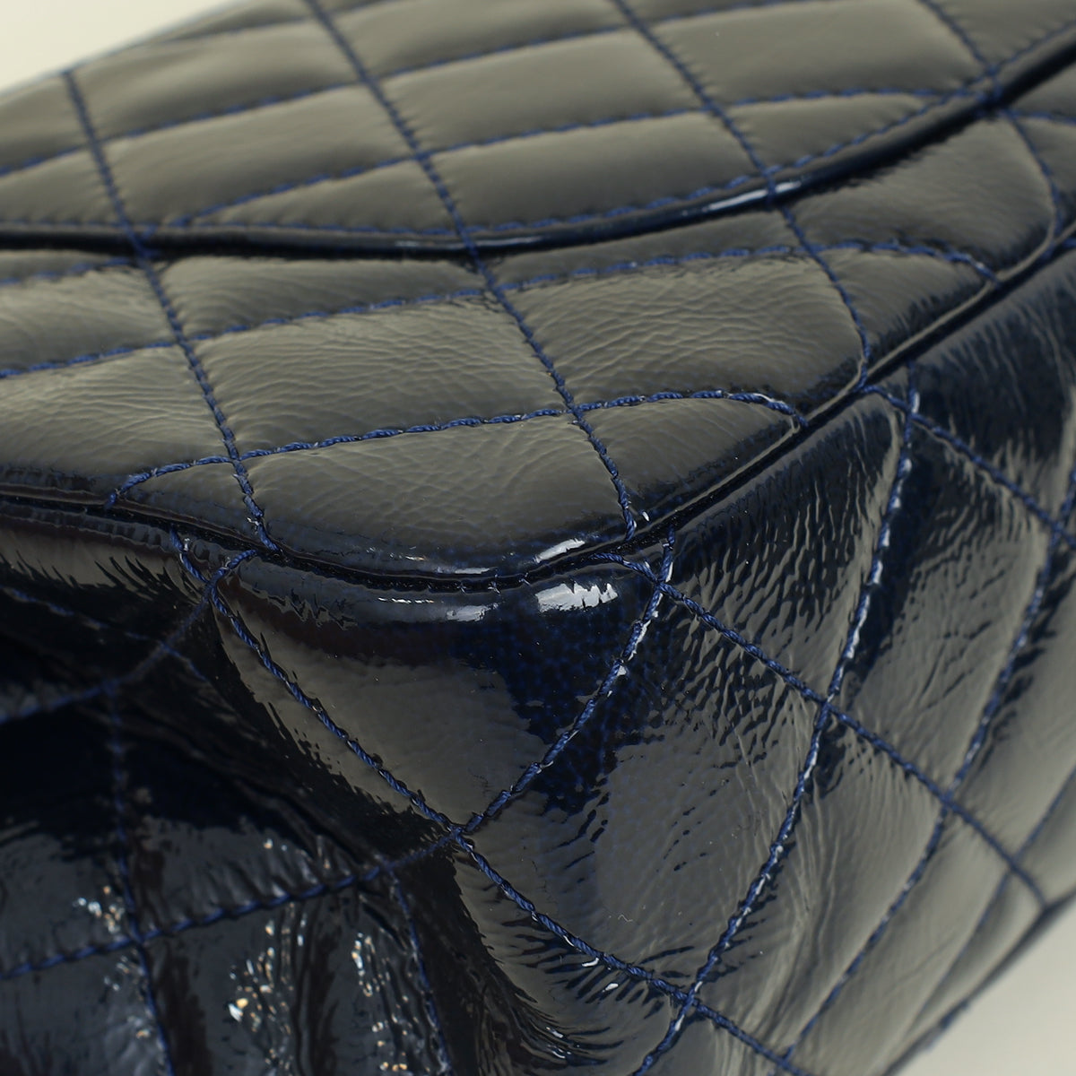 Chanel Navy Blue 2.55 Reissue Double Flap 227 Bag