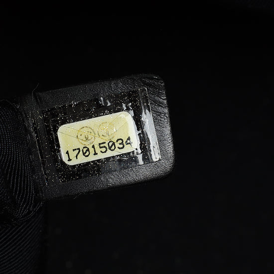 Chanel Black CC Executive Cerf Tote Small Bag