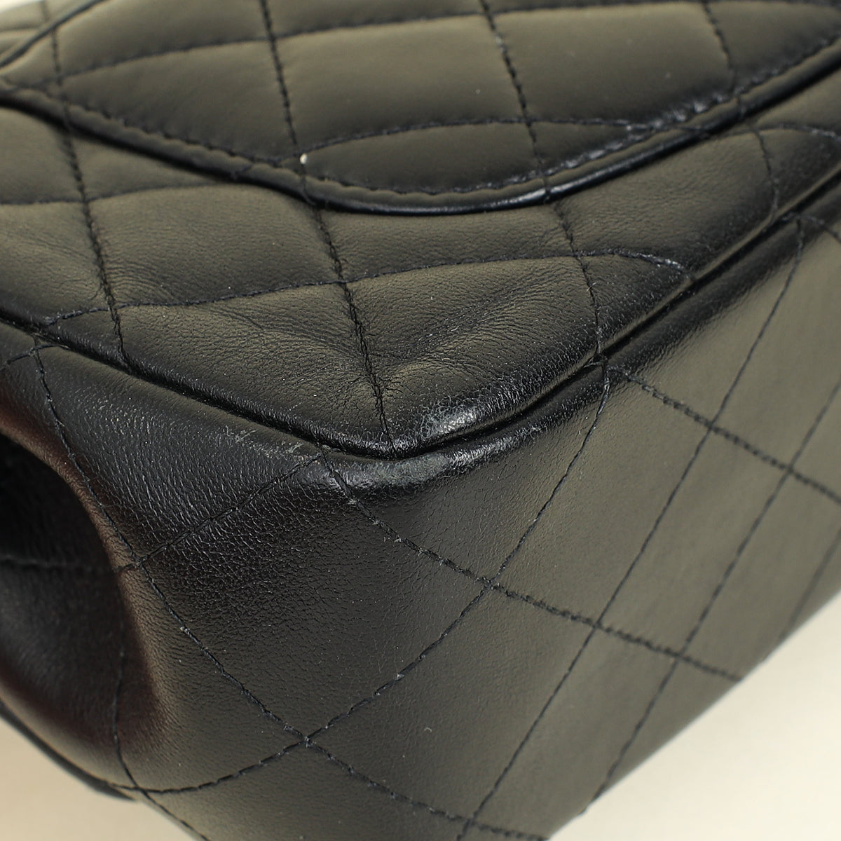 Chanel Black CC Mini Rectangular Classic Flap Bag