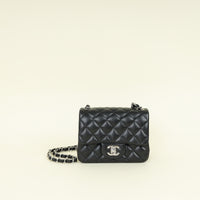 Chanel Black Classic Mini Square Flap Bag