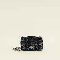 Chanel Bicolor CC Sequins Mini Flap Evening Bag