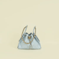 Chanel Sky Blue CC 25 Small Handbag