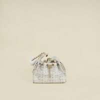 Chanel Tricolor 25 Wool Tweed Small Bag