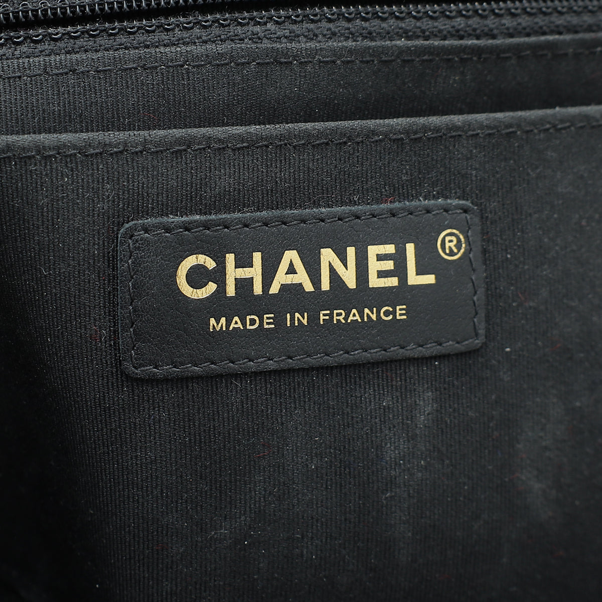 Chanel Dark Brown CC Chevron Statement Flap Bag