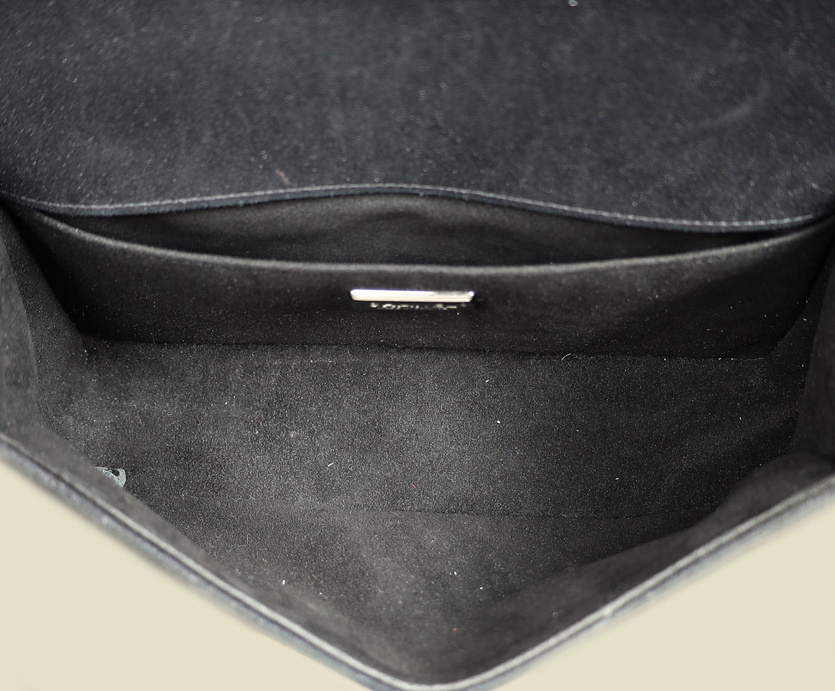 Chanel Black Le Boy Iridescent Sequins Medium Flap Bag