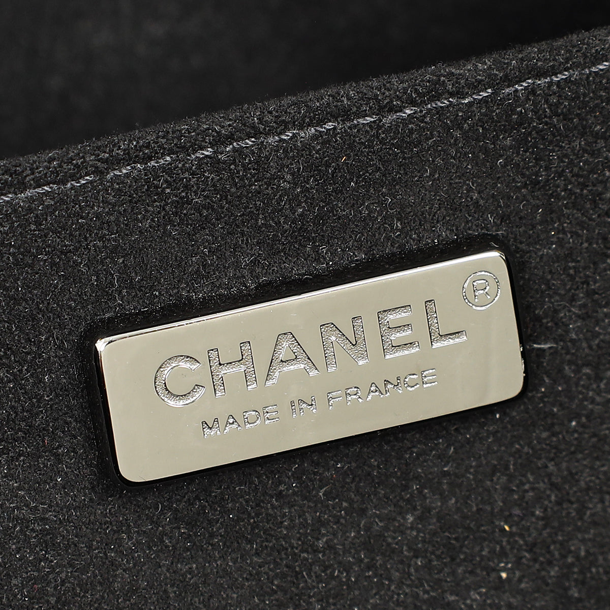Chanel Black Le Boy Iridescent Sequins Medium Flap Bag
