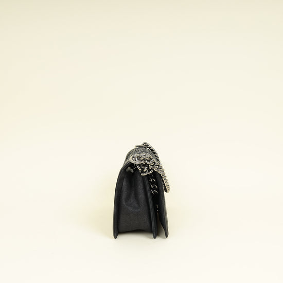 Chanel Black Le Boy Iridescent Sequins Medium Flap Bag