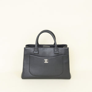 Chanel Black CC Neo Executive Shopping Tote Small Bag