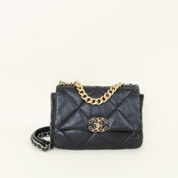 Chanel Black 19 Flap Bag