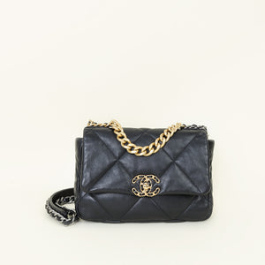 Chanel Black 19 Flap Bag