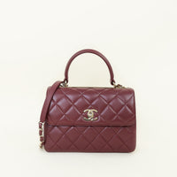Chanel Burgundy Trendy Flap Bag