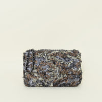 Chanel Multicolor CC Single Flap Sequins Bag