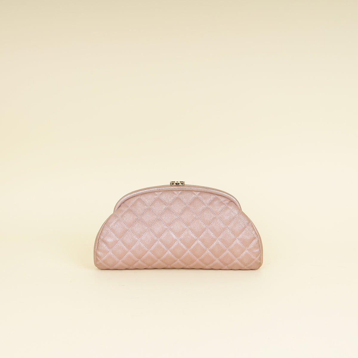 Chanel Metallic Pink CC Timeless Clutch-Chanel-THE CLOSET