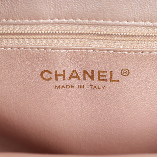 Chanel Metallic Pink CC Timeless Clutch-Chanel-THE CLOSET