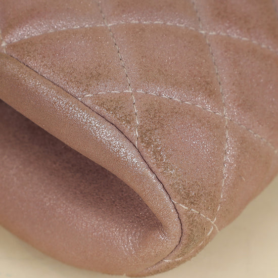 Chanel Metallic Pink CC Timeless Clutch-Chanel-THE CLOSET