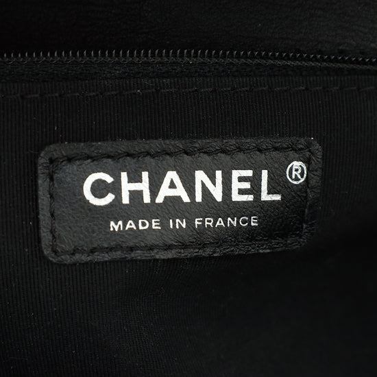 Chanel Black Paris-Salzburg Top Handle Boy New Medium Bag