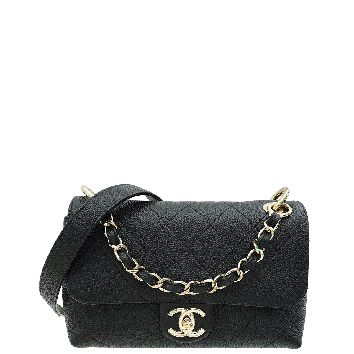 Chanel Black CC Chain Handle Small Flap Bag-Chanel-THE CLOSET