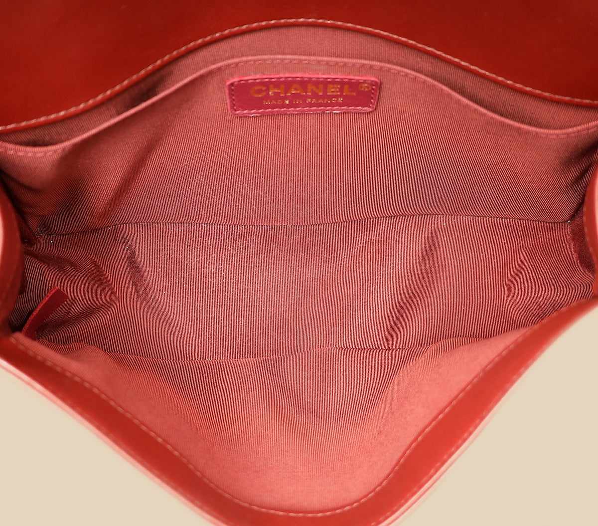 Chanel Burgundy Le Boy Medium Flap Bag-Chanel-THE CLOSET