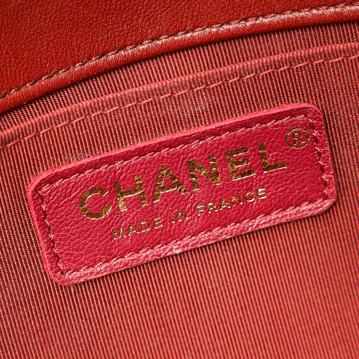 Chanel Burgundy Le Boy Medium Flap Bag-Chanel-THE CLOSET