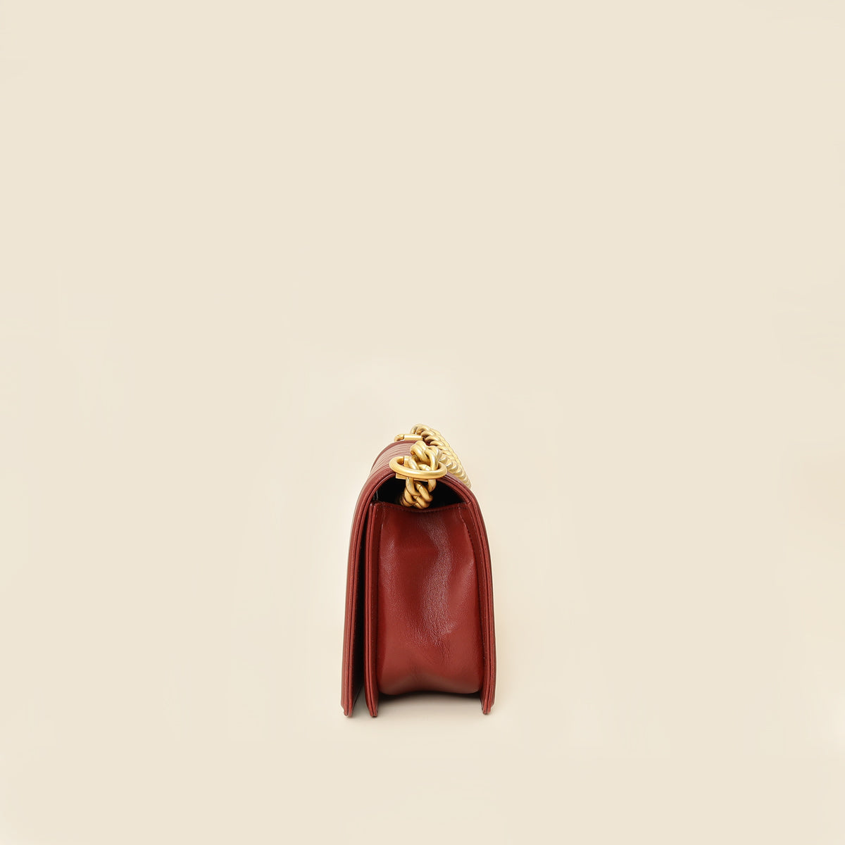 Chanel Burgundy Le Boy Medium Flap Bag-Chanel-THE CLOSET