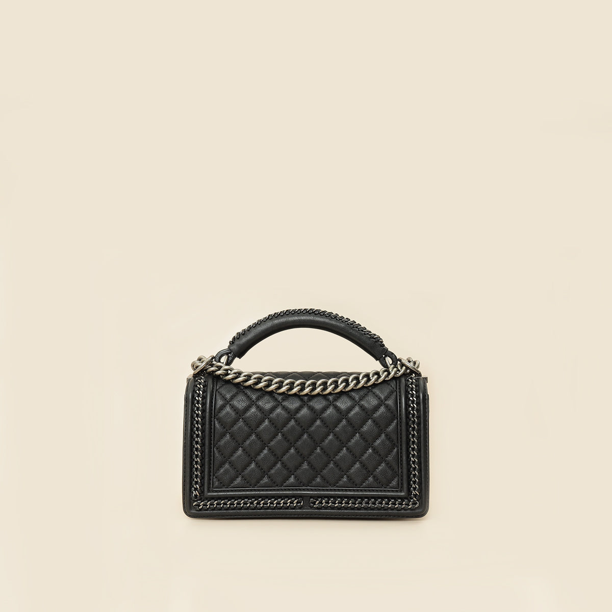 Chanel Black Le Boy Paris-Salzburg Top Handle Medium Bag-Chanel-THE CLOSET