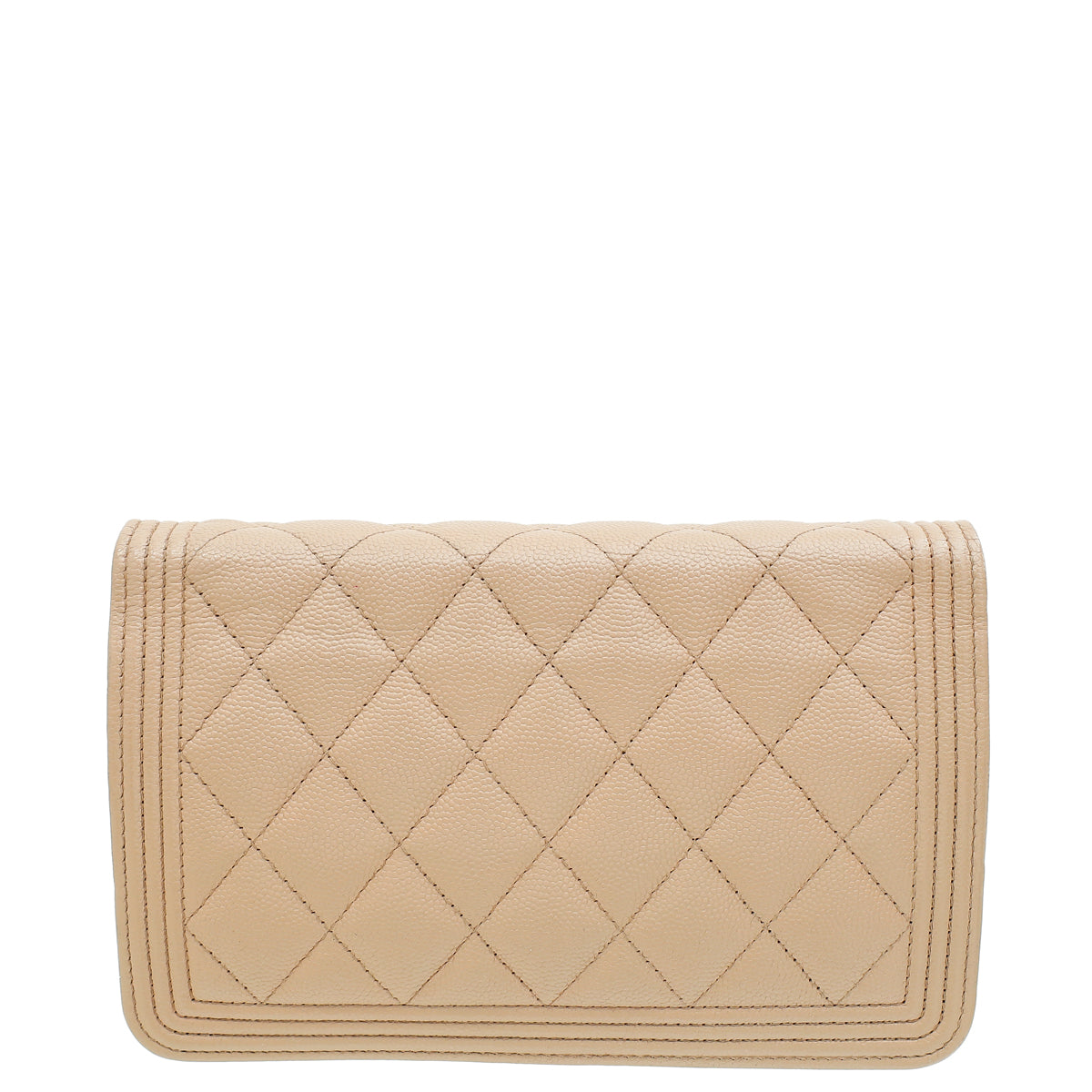 Chanel Beige Clair Boy Wallet on Chain-Chanel-THE CLOSET
