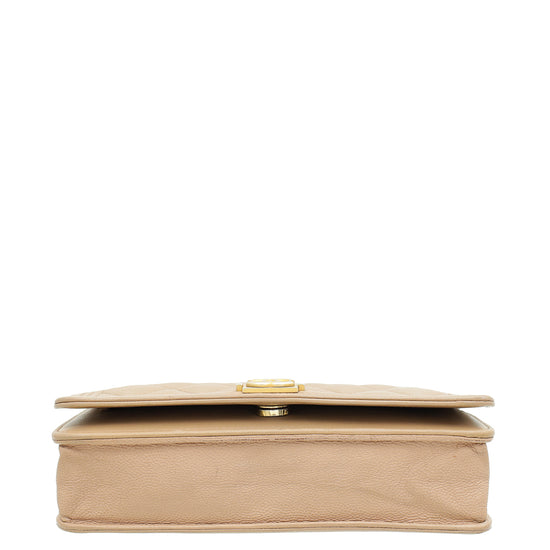 Load image into Gallery viewer, Chanel Beige Clair Boy Wallet on Chain
