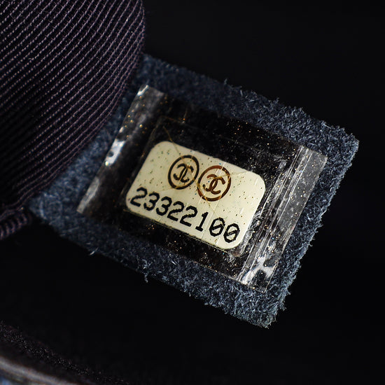 Chanel Indigo Blue Elegant CC Quilted Flap Medium Bag