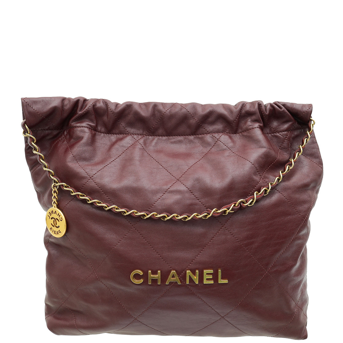 Chanel Burgundy 22 Small Bag