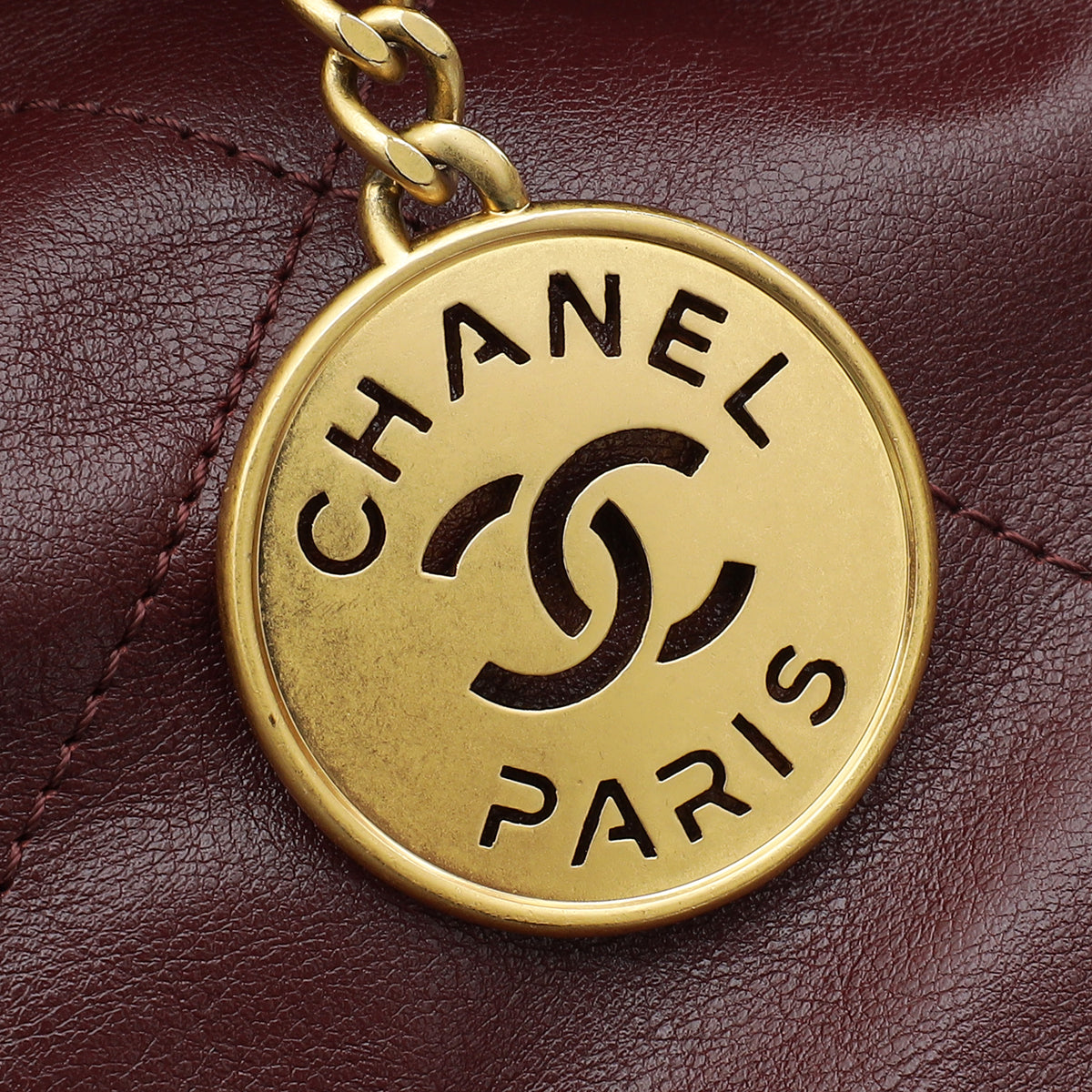 Chanel Burgundy 22 Small Bag