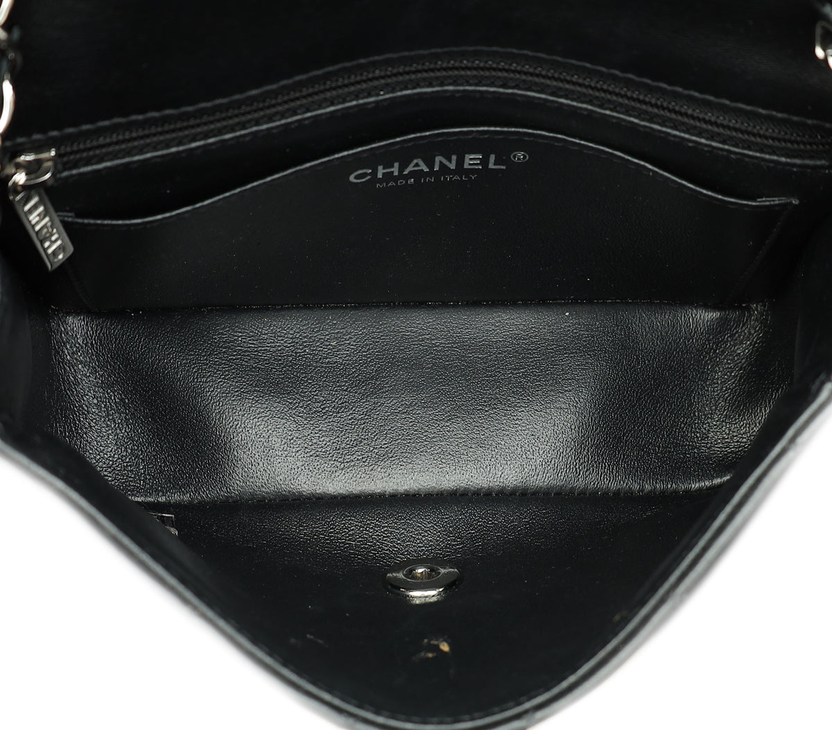 Chanel Black Classic Mini Rectangular Flap Bag