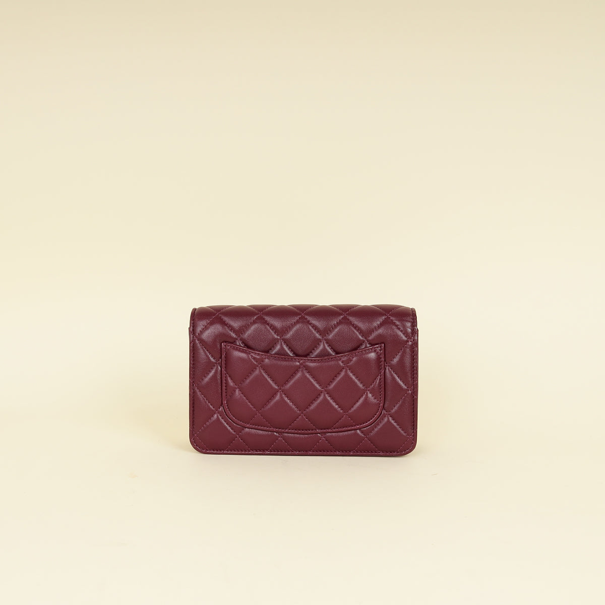 Chanel Violet CC Heart Lock Wallet On Chain-Chanel-THE CLOSET