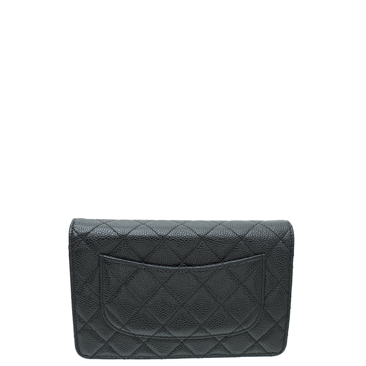 Chanel Black CC Classic Wallet On Chain-Chanel-THE CLOSET