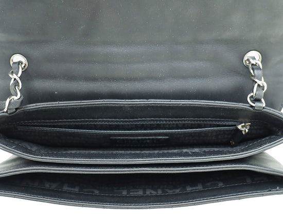 Chanel Black CC Camellia No. 5 Flap Shoulder Bag