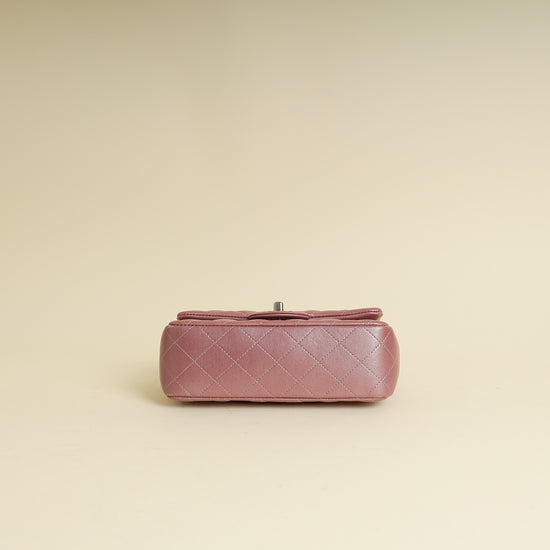 Chanel Light Mauve Mini Rectangular Classic Flap Bag
