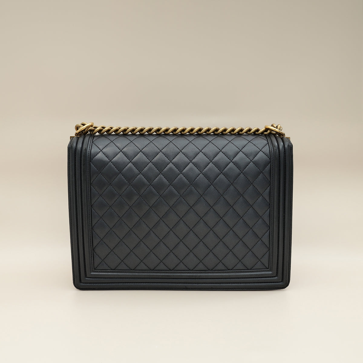 Chanel Black Le Boy Quilted Large Bag-Chanel-THE CLOSET